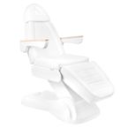 Elektryczny fotel kosmetyczny Lux 273b 3 silniki biały