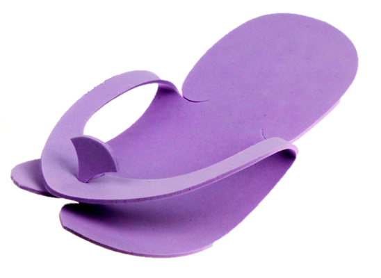 KLAPKI DO PEDICURE JAPONKI FIOLETOWE 1 para
