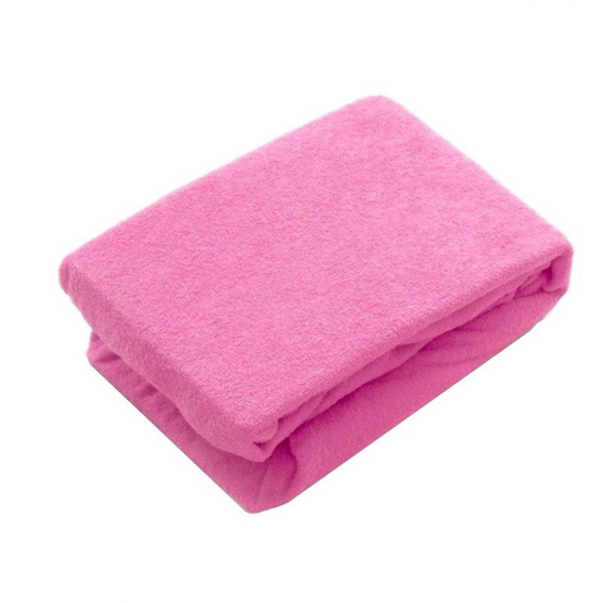 PRZEŚCIERADŁO FROTTE NA FOTEL PEDICURE RÓŻOWE